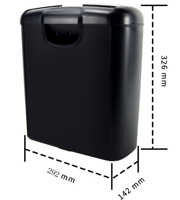 Déchiqueteuse à documents SEG compacte pour bureau à domicile